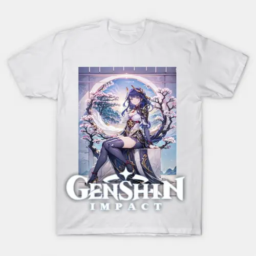 Camiseta Raiden Shogun Shogun Raiden Baal Genshin Impact