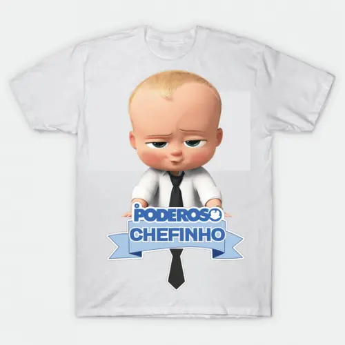 Camiseta Poderoso Chefinho Personalizável com Nome