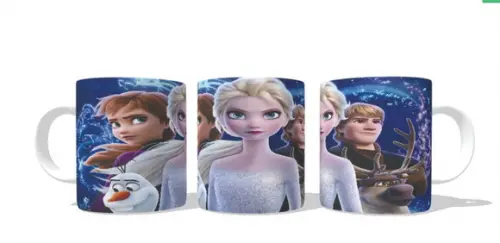 Caneca Frozen 2 - Anna E Elsa Cast