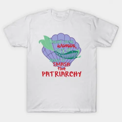 Camiseta Pequena Sereia -Ariel - Bright Young Women