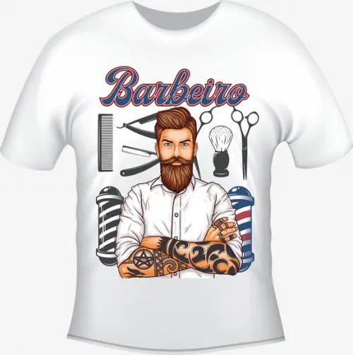 Camiseta Profissão Barbeiro