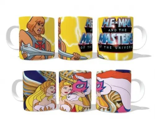Caneca Heman e Shera - Kit com 02 canecas