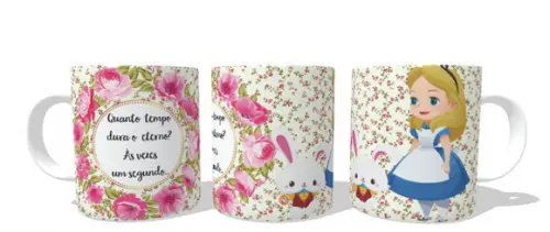 Caneca Alice No País Das Maravilhas