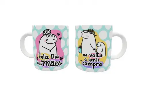 Caneca Mãe - Flork Bento Na Volta A Gente Compra