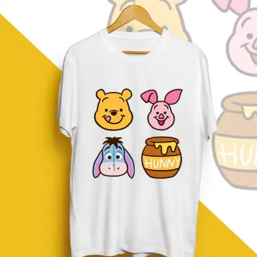 Camiseta Ursinho Puff Icons Cute
