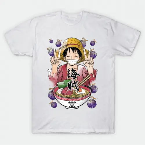 Camiseta Luffy Ramen One Piece