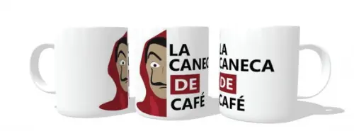 Caneca La Caneca de Café - La Casa de Papel modelo 2