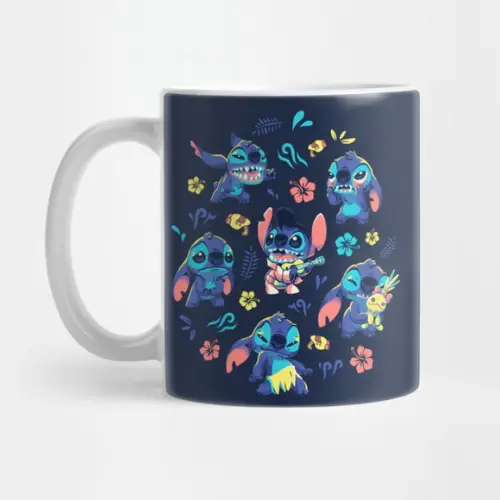 Caneca Stitch An Alien's Day