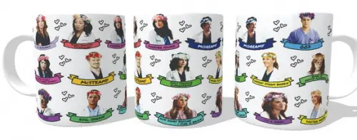 Caneca Anatomia da Grey Referências