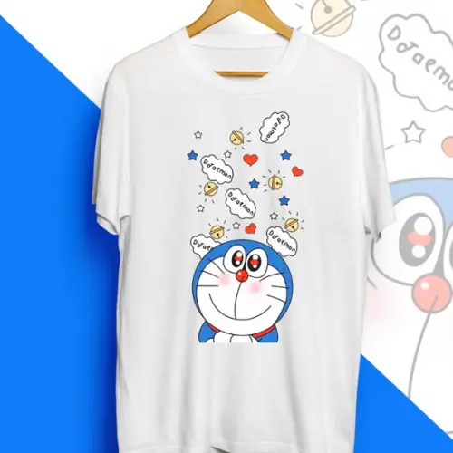 Camiseta Kawaii D.o.r.a.e.m.o.n