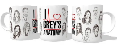 Caneca Anatomia da Grey