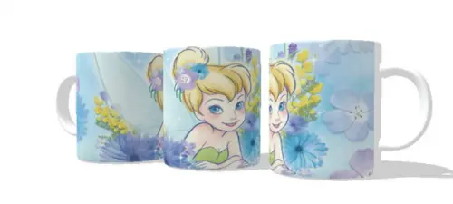 Caneca Tinker Bell Sininho
