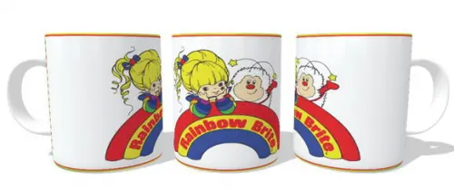 Caneca Rainbow Brite Desenho Anos 80