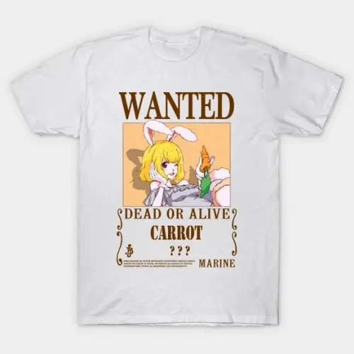 Camiseta Carrot One Piece Wanted