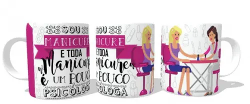 Caneca Profissão Manicure