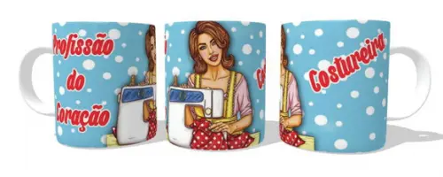 Caneca Profissão Costureira