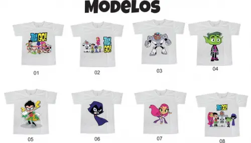Camiseta Camisa Infantil Adulto Jovens Titãs