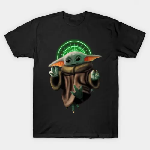 Camiseta Baby Yoda From A Galaxy Far Far Away Mandalorian