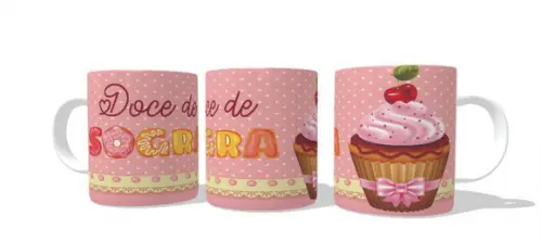 Caneca Doce De Sogra - Minha Sogra É Um Doce - Personalizada