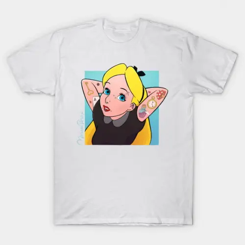 Camiseta Mad Alice In Wonderland