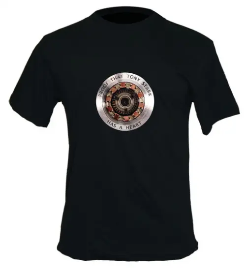 Camiseta Tony Stark Heart - Homem De Ferro Iron Man