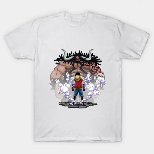 Camiseta Luffy vs Kaido One Piece