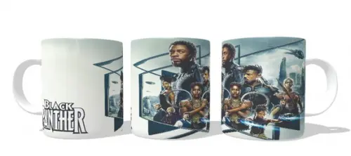 Caneca Pantera Negra - Black Panther