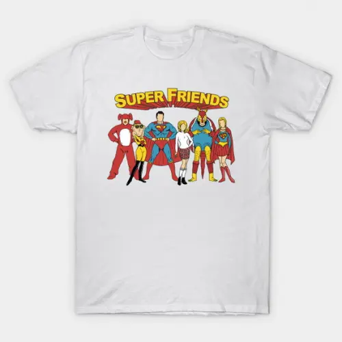 Camiseta Super Friends Costumes Friends