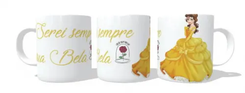Caneca Bela Para Sempre Sua Bela