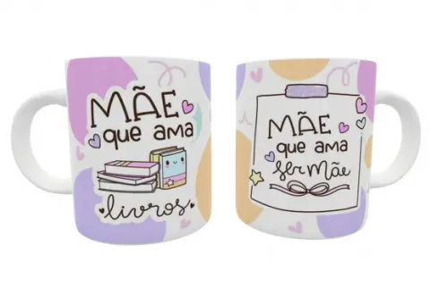 Caneca Mãe - Mãe que Ama Livros