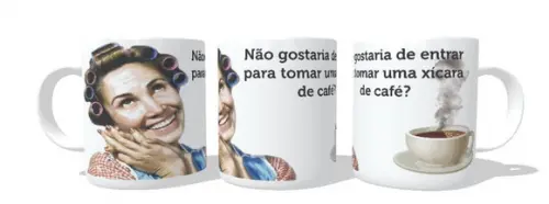 Caneca Dona Florinda Xícara de Café - Chaves