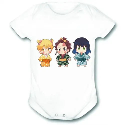Body para Bebê Kimetsu o Yaba Demon Slayer