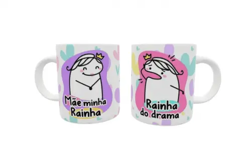 Caneca Mãe - Flork Bento Rainha do Drama