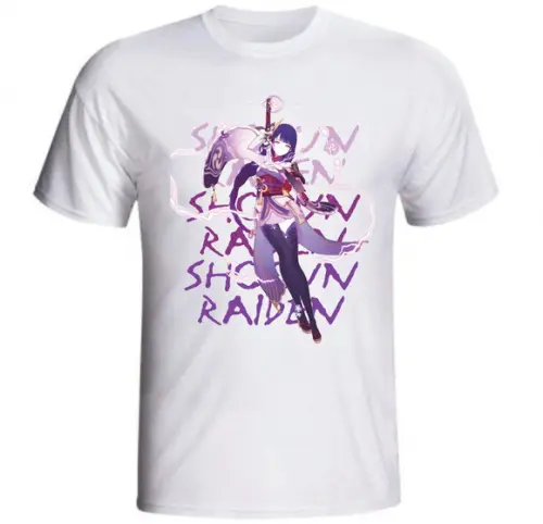 Camiseta Raiden Shogun Baal Genshin Impact