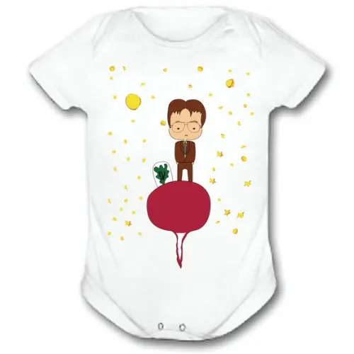Body para Bebê Little Dwight Schrute