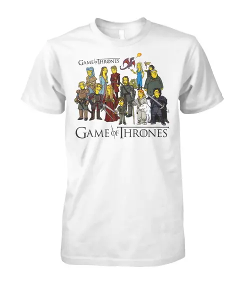 Camiseta Game Of Thrones Simpsonized