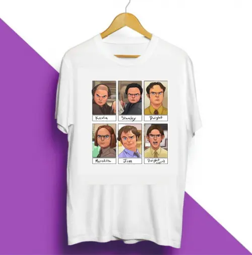Camiseta Camiseta Dwight And Jim Disfarces The Office