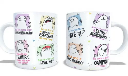 Caneca Flork Frases de Mãe