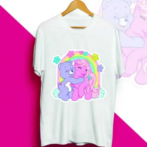 Camiseta Ursinho Carinhoso e Meu Querido Ponei