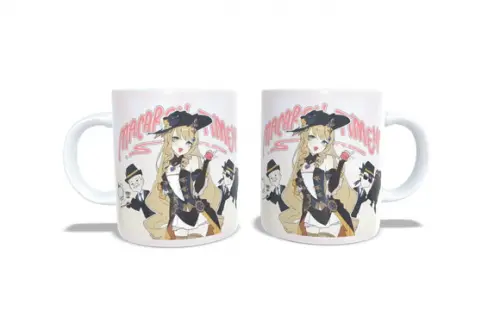 Caneca Genshin Impact Navia Macaron Time