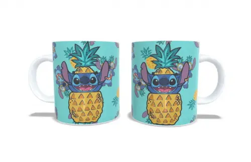 Caneca Stitch Pineapple