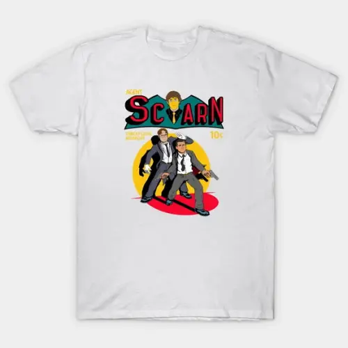 Camiseta Agent Scarn Comic The Office Michael Dwight