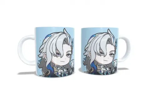 Caneca Genshin Impact Neuvillette Chibi