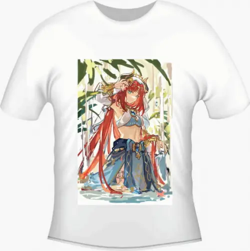 Camiseta Nilou Genshin Impact