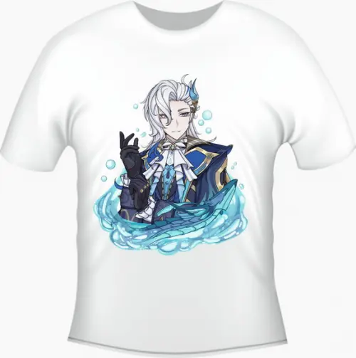 Camiseta Neuvillette Genshin Impact
