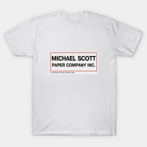 Camiseta Michael Scott Paper Company The Office