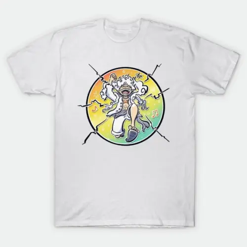 Camiseta Luffy Gear 5 One Piece