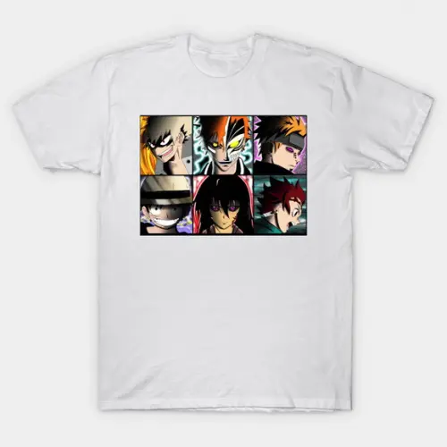 Camiseta Shonen Characters Anime