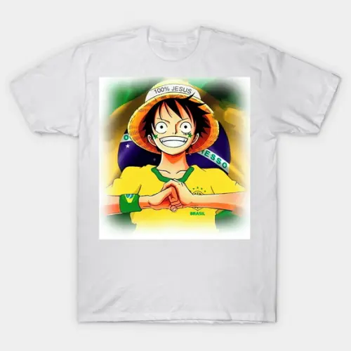 Camiseta Luffy Brasil One Piece