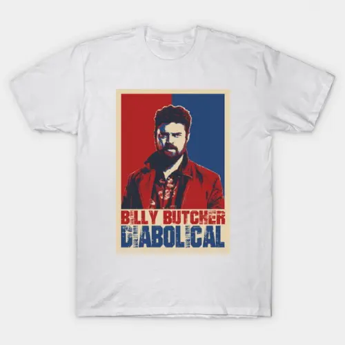 Camiseta Billy Butcher Diabolical The Boys